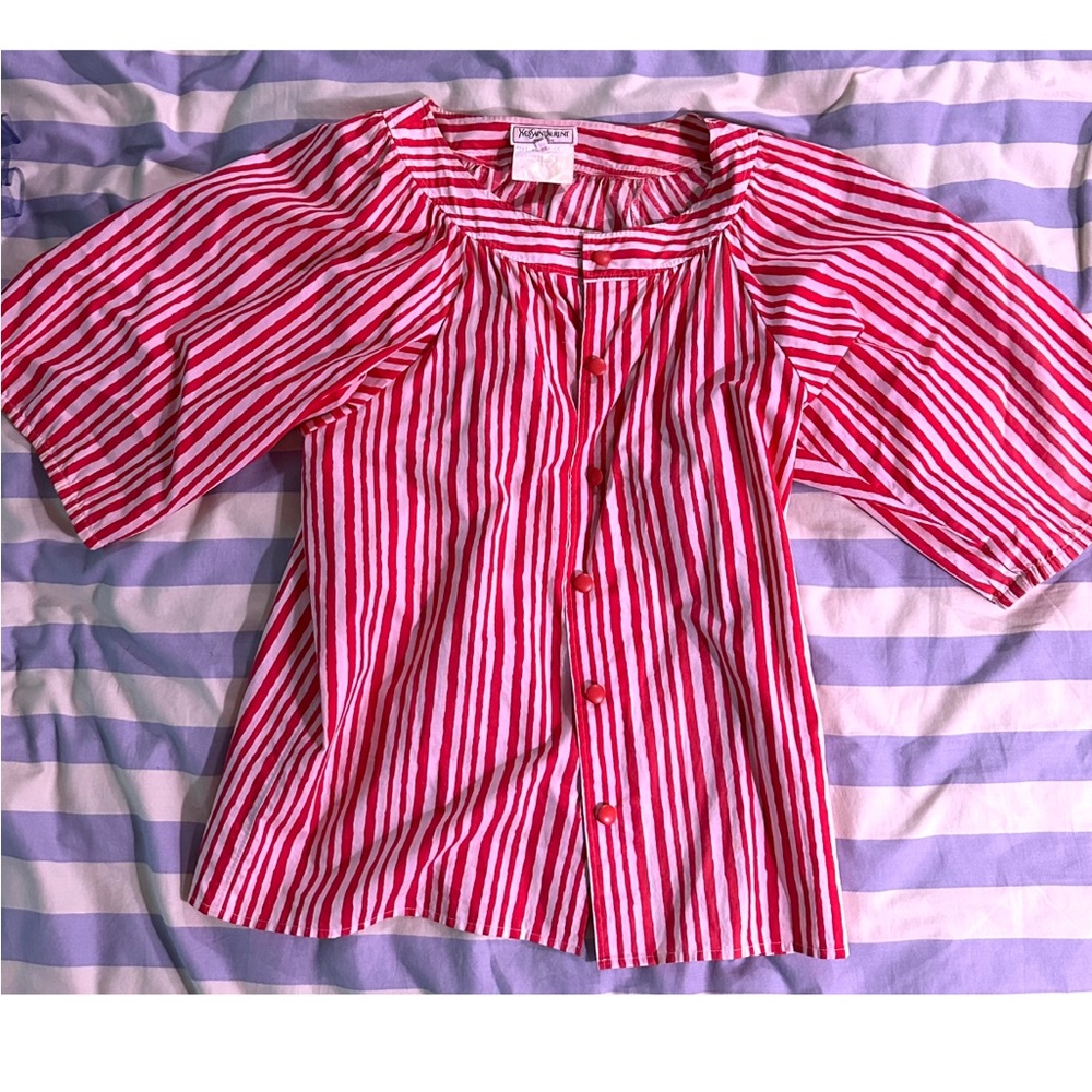 Vintage YSl blouse. Amazing!